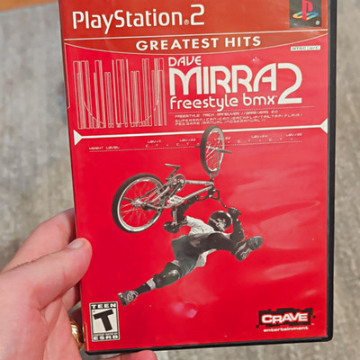 Dave Mirra Freestyle BMX 2 (Sony PlayStation 2) Greatest Hits Manual Included