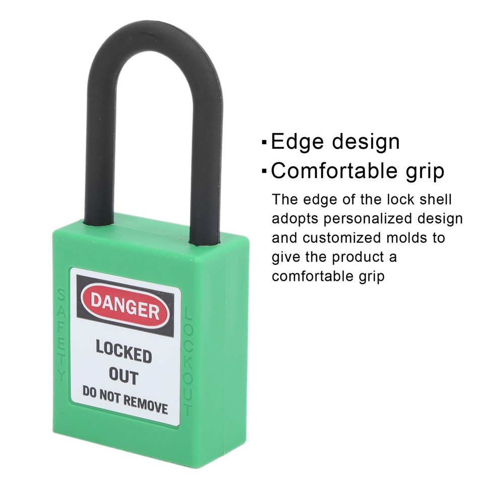 Hot 10Set Lockout Tagout Safety Padlock Security Padlock For Factories ...