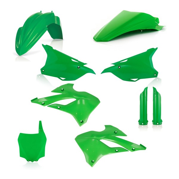 Acerbis Plastikkit FüR Kawasaki Plastiksatz Kx 112 GrüN-image