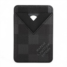 Louis Vuitton Damofrage Porto Cult Magnet M15097 Black Card Case