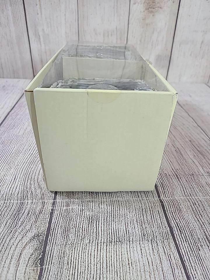 Pottery Barn Accordion Paper Lantern Shade Set Of 10 Rectangle Floral Blue Green - Image 4 of 4