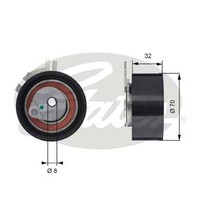Gates Spannrolle, Zahnriemen T43117 Passend FüR Nissan Opel Renault