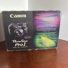 Canon PowerShot Pro 1 8.0MP Digital Camera - Black