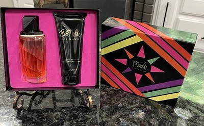 Mackie Bob Mackie Eau de Toilette 3.4 oz + Body Cream 6.7 oz Gift Set W/Box New