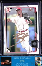 2015 Bowman Draft *Blake Trahan **Card #43** AUTO (RC)