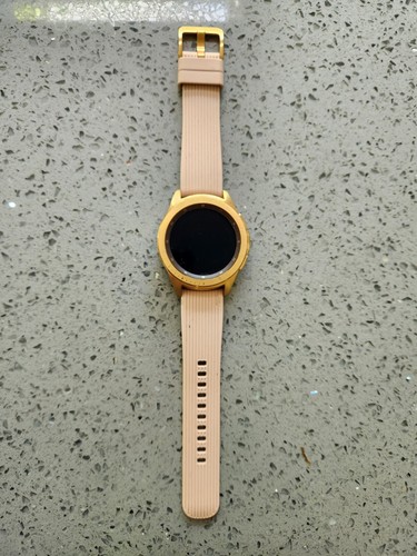Samsung Galaxy Smart Watch Rose Gold Pink SM-R815U 42MM Bluetooth - Zdjęcie 2 z 8