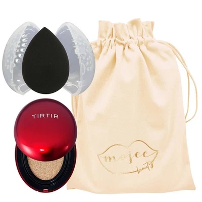 Tirtir Korean Cushion Foundation Mask Fit Red SPF40 17C Porzellan 18g GESCHENKSET