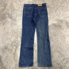 Levis 517 Jeans Mens 38x34 Blue Denim Bootcut Orange Tab Vintage USA 90s