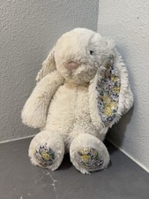 Rare JELLYCAT Bashful Blossom Calli Bunny Plush Retired Floral Cream Collectible
