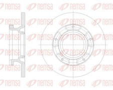 2x REMSA Bremsscheibe 62534.00 für FORD TOURNEO CUSTOM V362 Bus F3 TRANSIT FY FZ