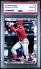2019 Bowman #34 Shohei Ohtani PSA 10