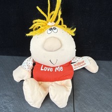 Russ Berrie Wilbur and Friends Love Me Beanbag Doll 8" Plush Stuffed Animal Toy