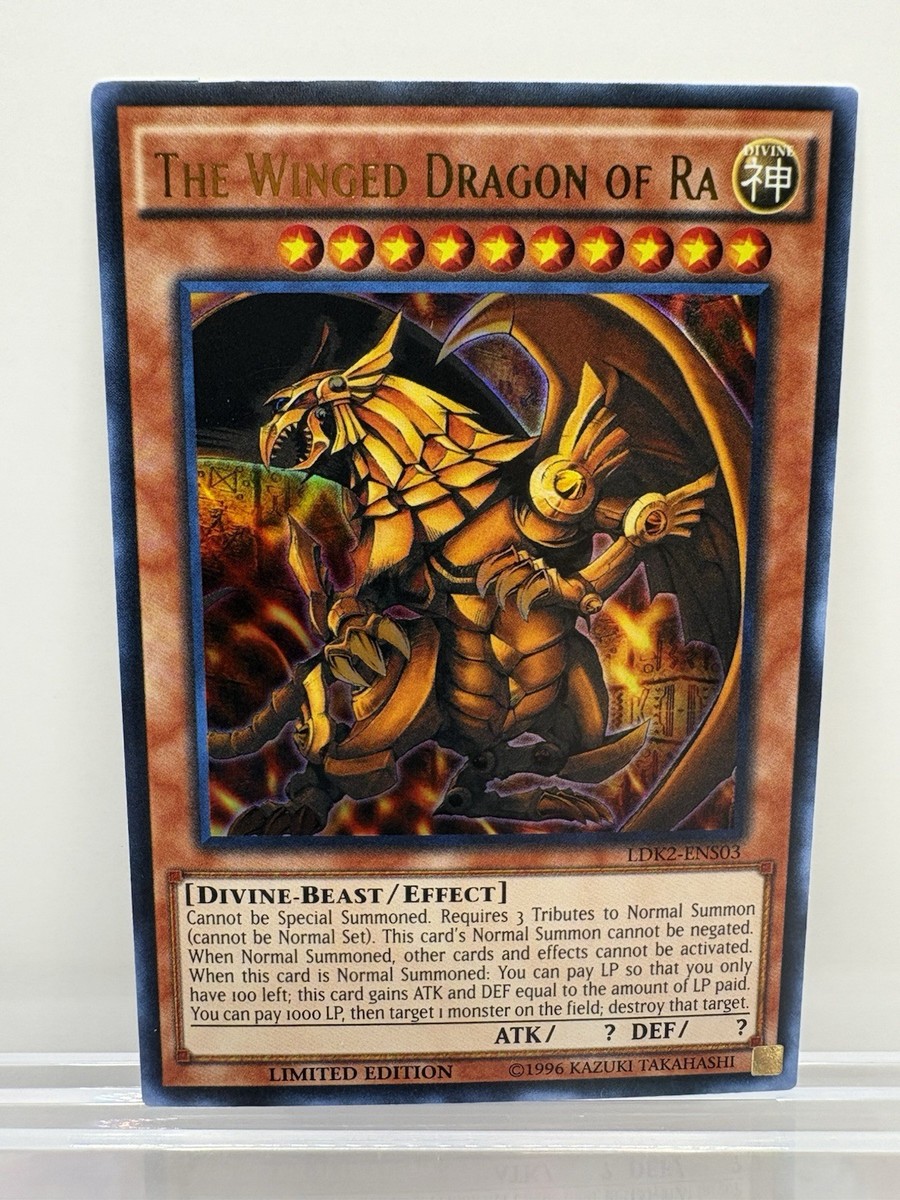 The Winged Dragon of Ra LDK2-ENS03 Legendary Decks II Limited