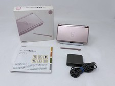 Nintendo DS Lite Metallic Rose w/Charger Stylus Manual Boxed and Working