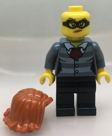 LEGO&reg; - Minifigure Town City Police Bandit Burglar Set 60139 60141 - cty0753