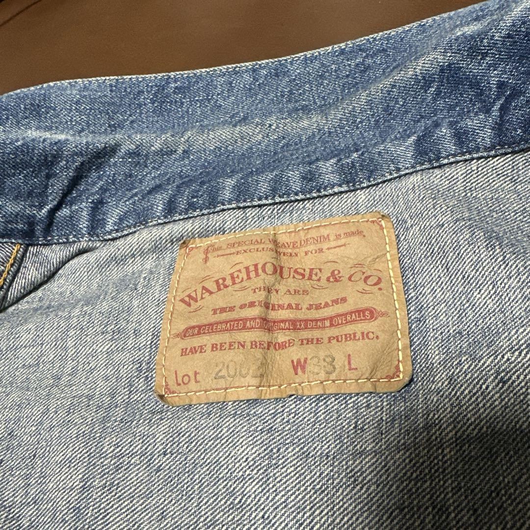 Warehouse Lot.2002 Denim Jacket 2nd Hand 38 Used Wash Unisex