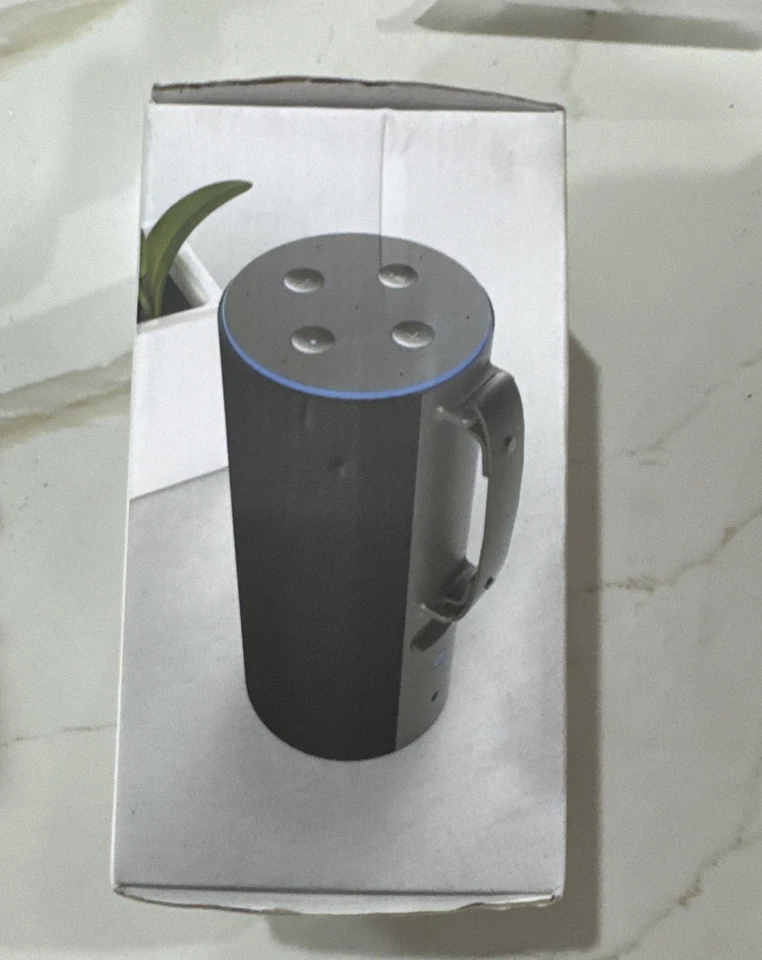 Ninety7 Sky 便携式电池底座适用于亚马逊 Echo 2 - 碳 — 第 2/3 张图片