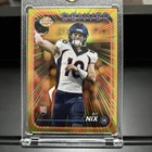 Bo Nix Radiating Rookies SSP Case Hit Topps Chrome 2024