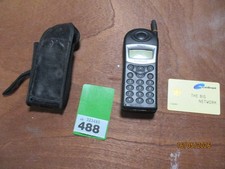 Vintage Phillips  Mobile. BT Cellnet Phone & Case - Untested