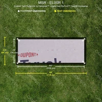 Tyvek Footprint for the MSR ELIXIR 1 Tent