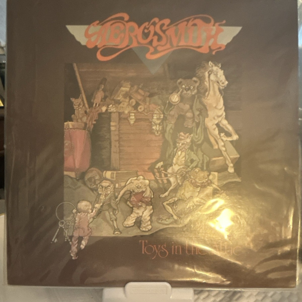 Aerosmith Toys in the Attic LP Vinyl Columbia Rock Classic 12