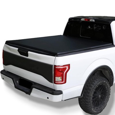 Soft Roll Up 8.0'/ 96'' Truck Bed Cover Compatible for Chevy Silverado GMC Sierra