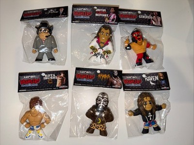 Micro Brawlers Lot - Raven Ross Kamala Generico Brutus Ibushi New Figure
