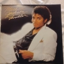 Michael Jackson Thriller LP Vinyl Epic QE 38112 Pop Quincy Jones English