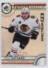 2023-24 SP Authentic Spectrum FX Future Watch Cole Guttman #S-61 5r8