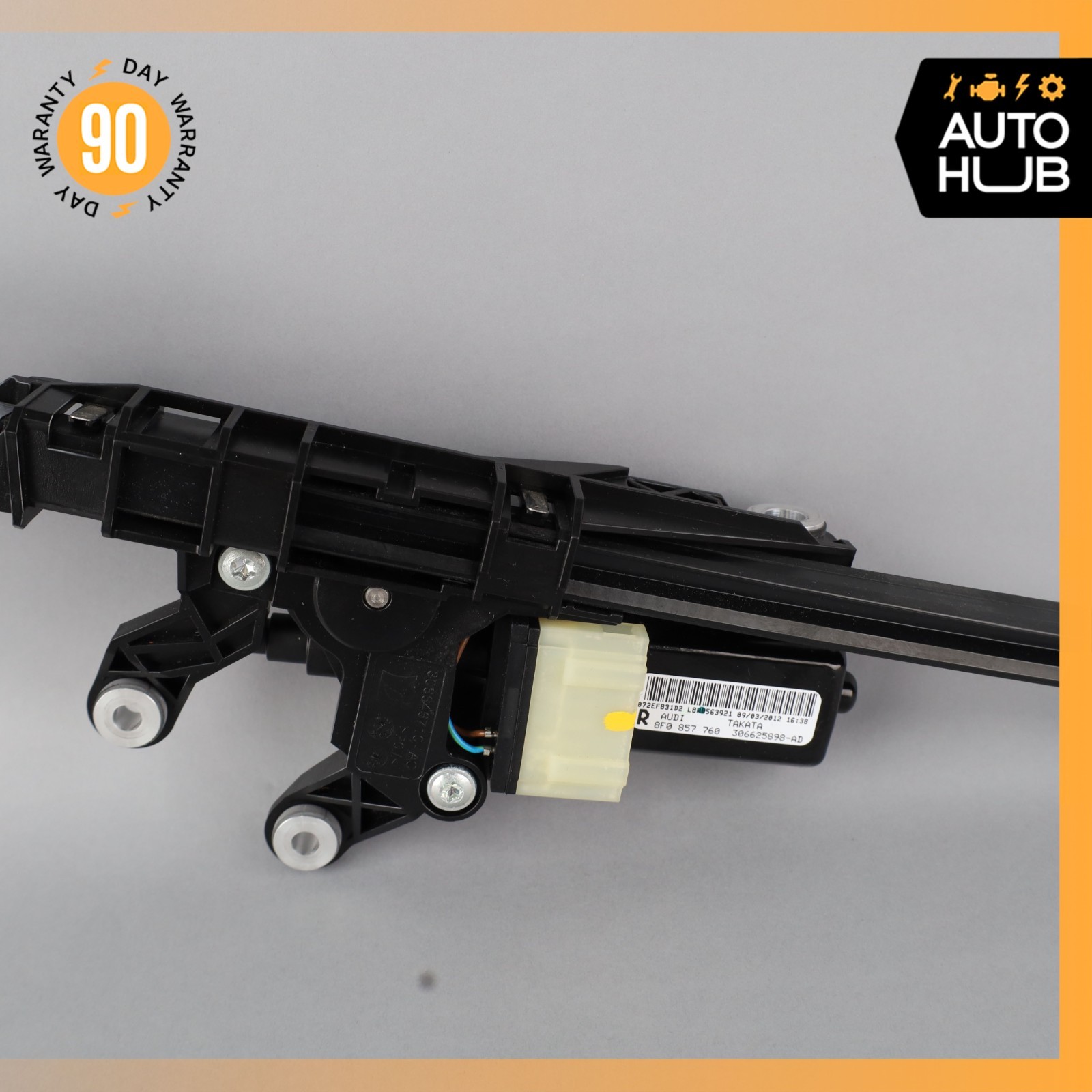 12-17 Bentley Continental GT Coupe Front Right Seat Belt Feeder Motor OEM 30k