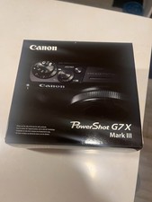 Canon PowerShot G7 X Mark III 20.1MP Point Shoot Digital Camera New Black