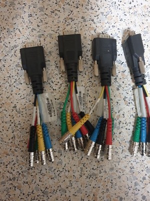 xtron 6'' VGA 15-pin HD Stecker auf 5 BNC Buchse RGB RGBHV Breakout Kabel 26-531