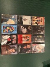 12-Mixed Lot Of Cassette Tapes-Whitney Houston, Cher, Sheryl Crow, Fyc, And More