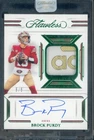 2023 Flawless Emerald Brock Purdy Glove Adidas Patch AUTO 5/5