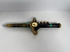 Vintage 1994 Bandai Power Rangers Green Ranger Dragon Dagger Flute TESTED WORKS!