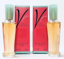 V THE VIBRANT SCENT Gloria Vanderbilt 1.0 oz / 30 ml EDT Spray, Lot of 2