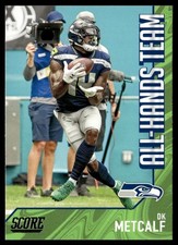 2021 Score All Hands Team DK Metcalf Seattle Seahawks #AH6