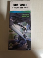 Sun Visor Cell Phone Holder Multi-Joint Design Green