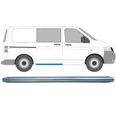 Für Volkswagen Transporter T5 2003-2015 reparatur blech unter der Schiebetür