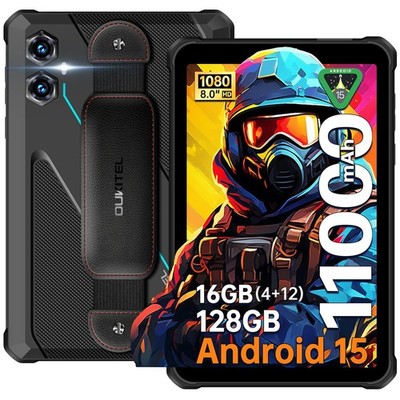 601372 OUKITEL RT3 8インチ Androidタブレット 2026 OUKITEL RT3 Plus Tablets 8 in Android 15 Tablet 128GB+16GB