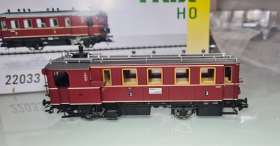 TRIX H0 22033 Kittel Dampftriebwagen DB Epoche III unbespielt DSS OVP