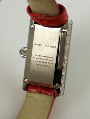 Marc Jacobs Alligator and Diamond Watch Classic Marc Jacobs Sleek Diamond Steel Ladies Genuine  main image 3