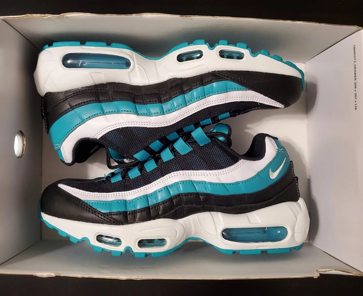 Womens Nike By Margaret Air Max 95 Blue Blk Running Shoes Size