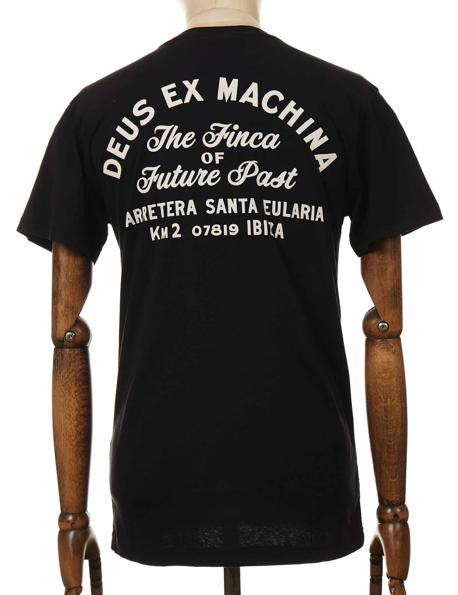 Deus Ex Machina Men's Ibiza Address Pocket Tee - Black