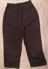 Women's Dress Pants BLACK Bottoms Size 10 Career Professional Chic Ladies Casual