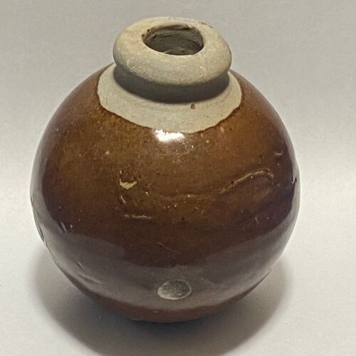 WWII WW2 Japan Vintage Type 4 Ceramic Imperial Japanese Army Navy Pineapple #11