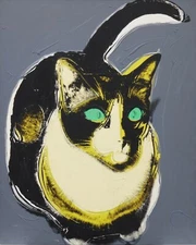 ANDY WARHOL Pop Art Poster or Rolled Canvas Print "Cats and Dogs (Broadway)"