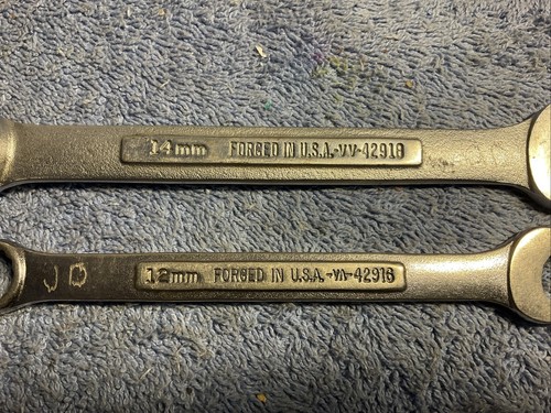 3 Craftsman USA 12Pt -14MM, 12MM, 10MM Combination Wrenches 42916-42918-42914 - Picture 13 of 13