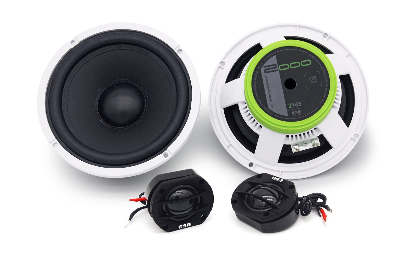ESB 2.6K2 B Sistema 2 Vie 165mm Sound Quality | Kit Audio Auto Pro