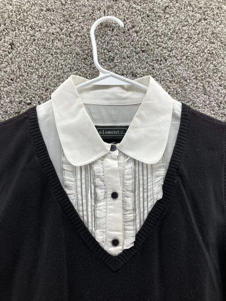 Elementz & Clothing Co 2 Piezas Suéter Top Mujer Falda Talla M Falda Talla L Top Foto 4 de 4